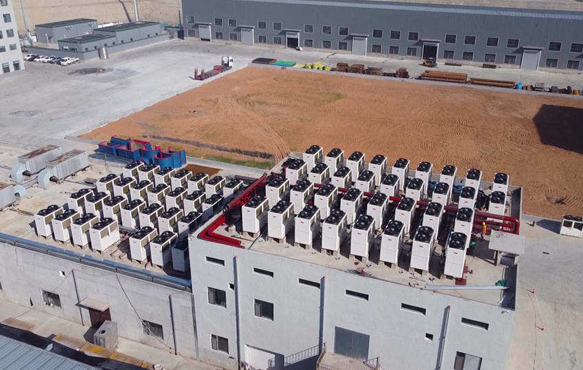 山西某煤業(yè)110000㎡供暖